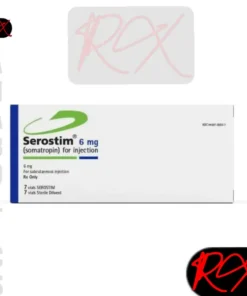 SEROSTIM 6MG (SOMATROPIN)- 126IU HGH KIT– (EXP 2027 )